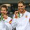 Rafa Nadal y Marc López ganan el oro en dobles