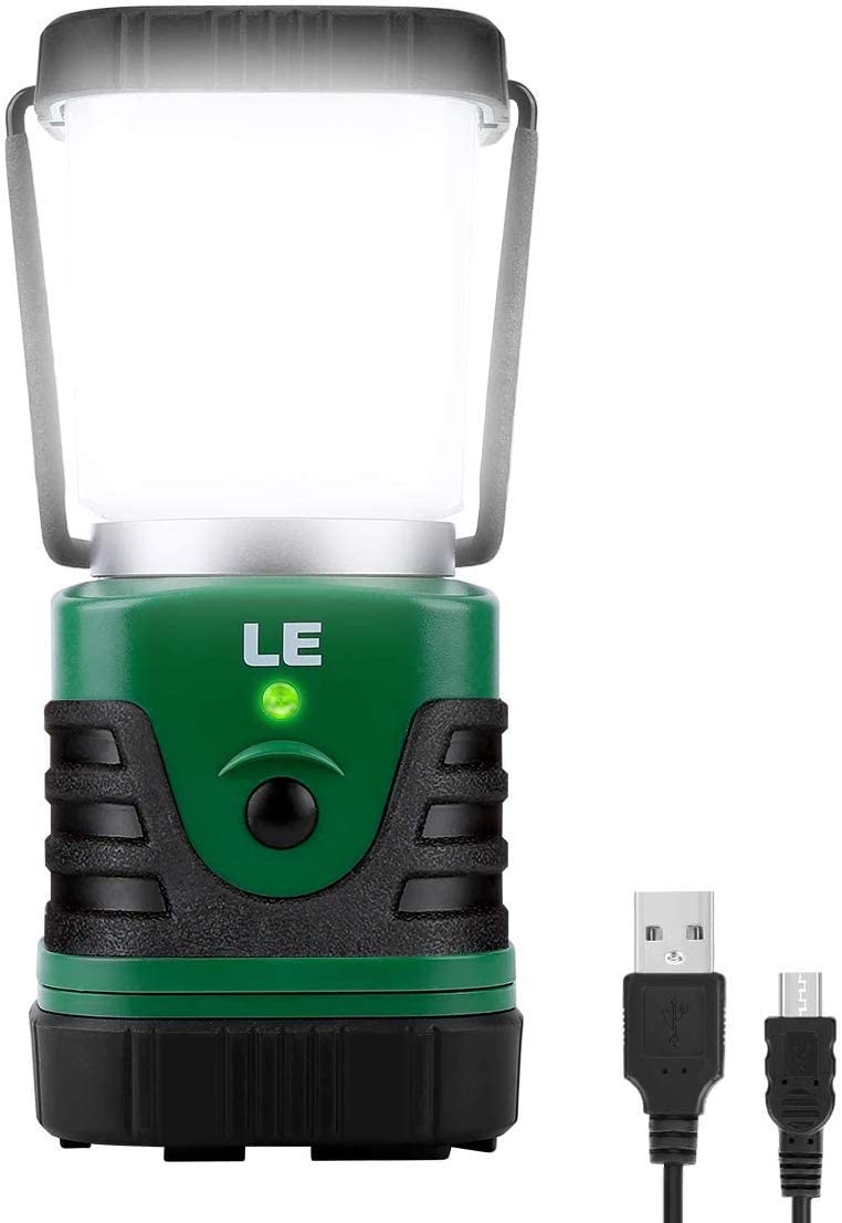 Las mejores linternas LED para llevar de camping