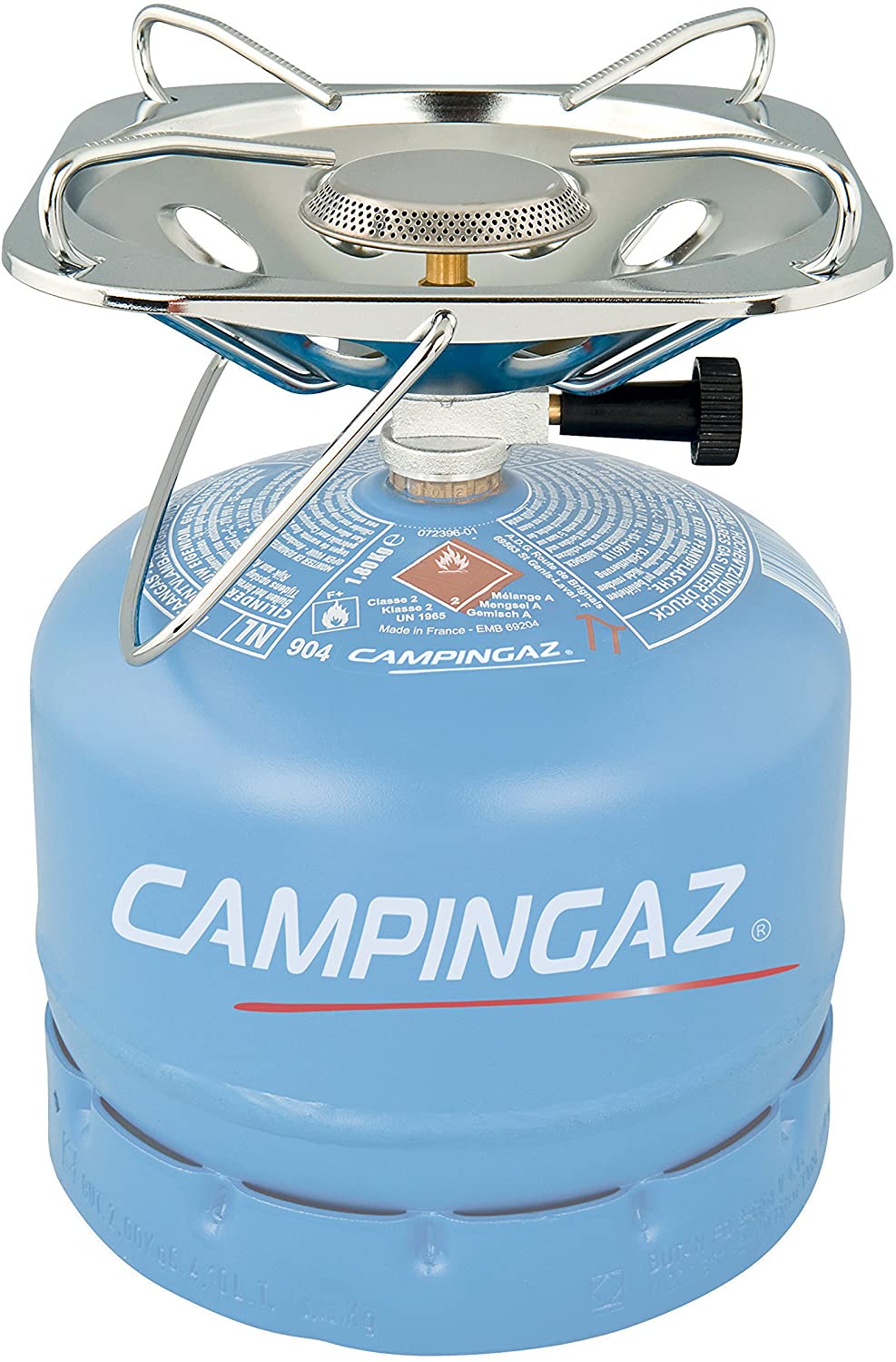 Qué bombona de gas es adecuada para el camping?