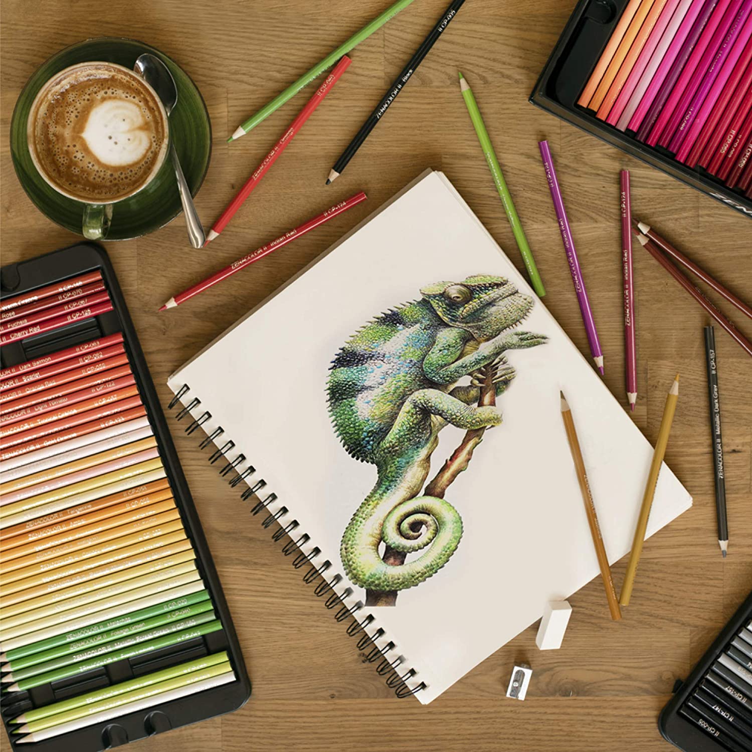 Como dibujar unos Lapices de colores 