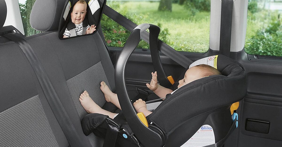 Espejo Retrovisor Para Bebé Para Auto - Espejo De Seguridad