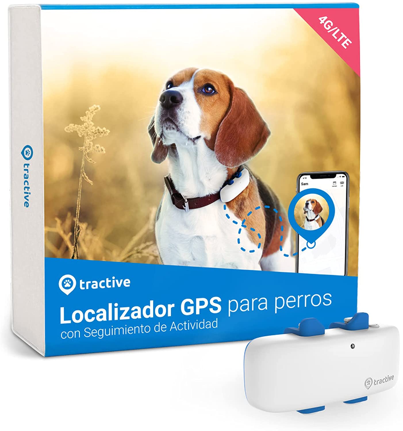 Collar Localizacion Rastreador GPS Perro Weenect V2 Con Suscripción