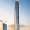 Un rascacielos de 385 metros de altura y 80 pisos llamado Iconic Tower.