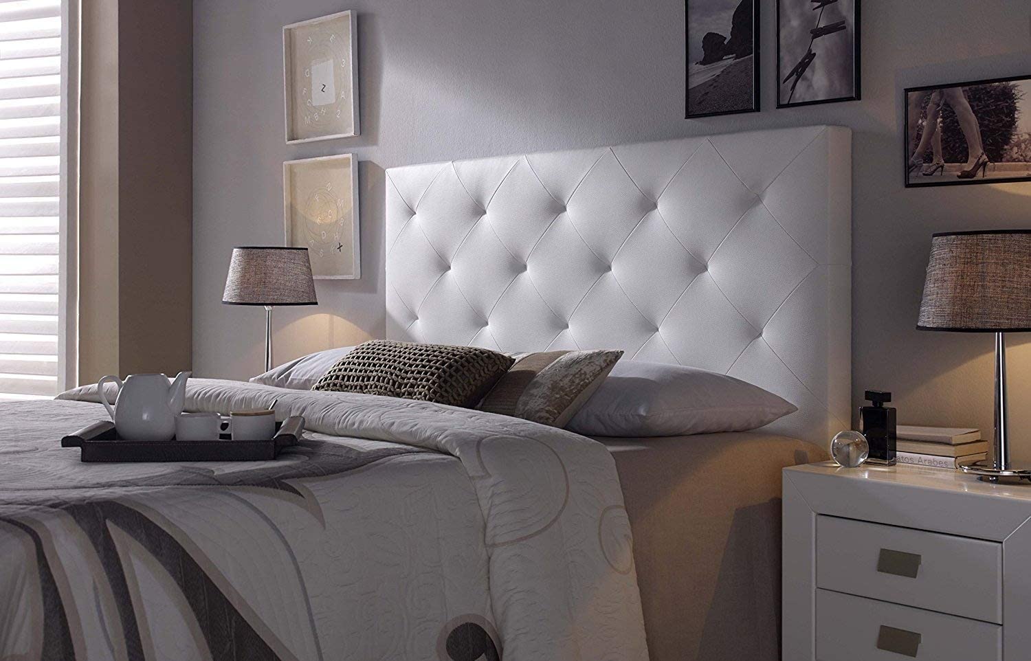 Cabeceros de cama sencillos y con mucho diseño - Espacio Concept