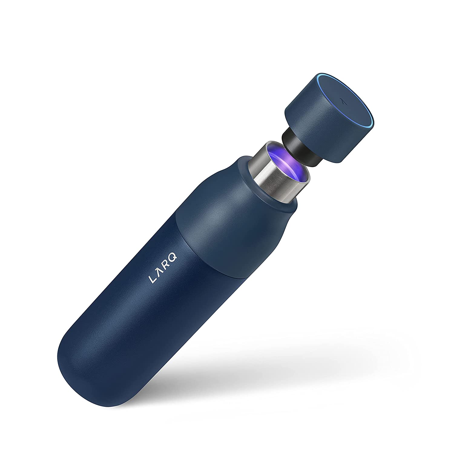 Botella de agua UVC-LED Autolimpiable Phillips Go Zero Smart Bottle Acero Inoxidable Libre de BPA 