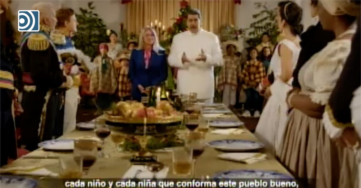 The horrifying Christmas video of Chavista Maduro