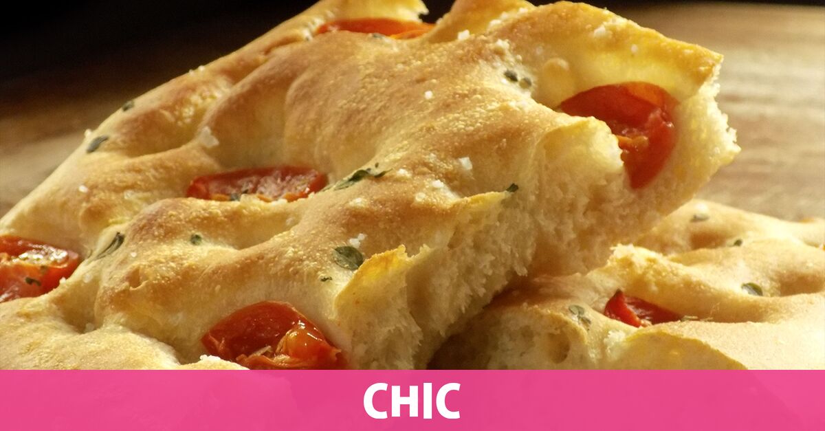 Receta Focaccia De Tomate Cebolla Y Aceitun 7576