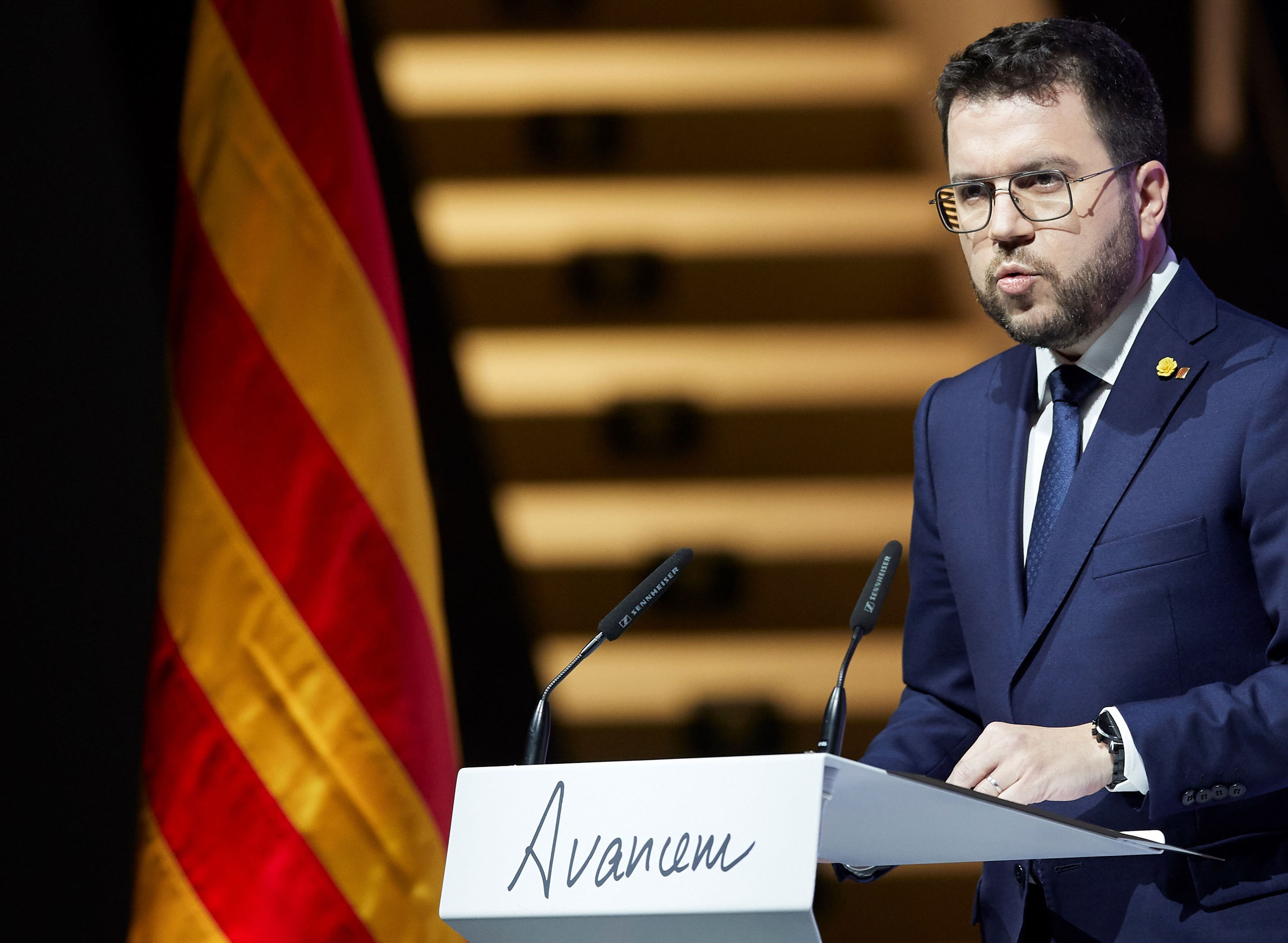 Aragonès amenaza al Gobierno: "O resuelve el conflicto con Cataluña o se abre paso a la extrema derecha"