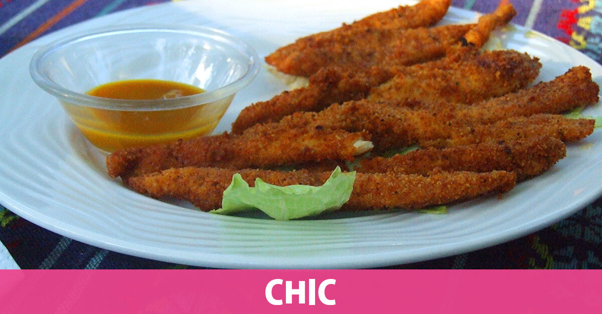 Receta fingers de tofu