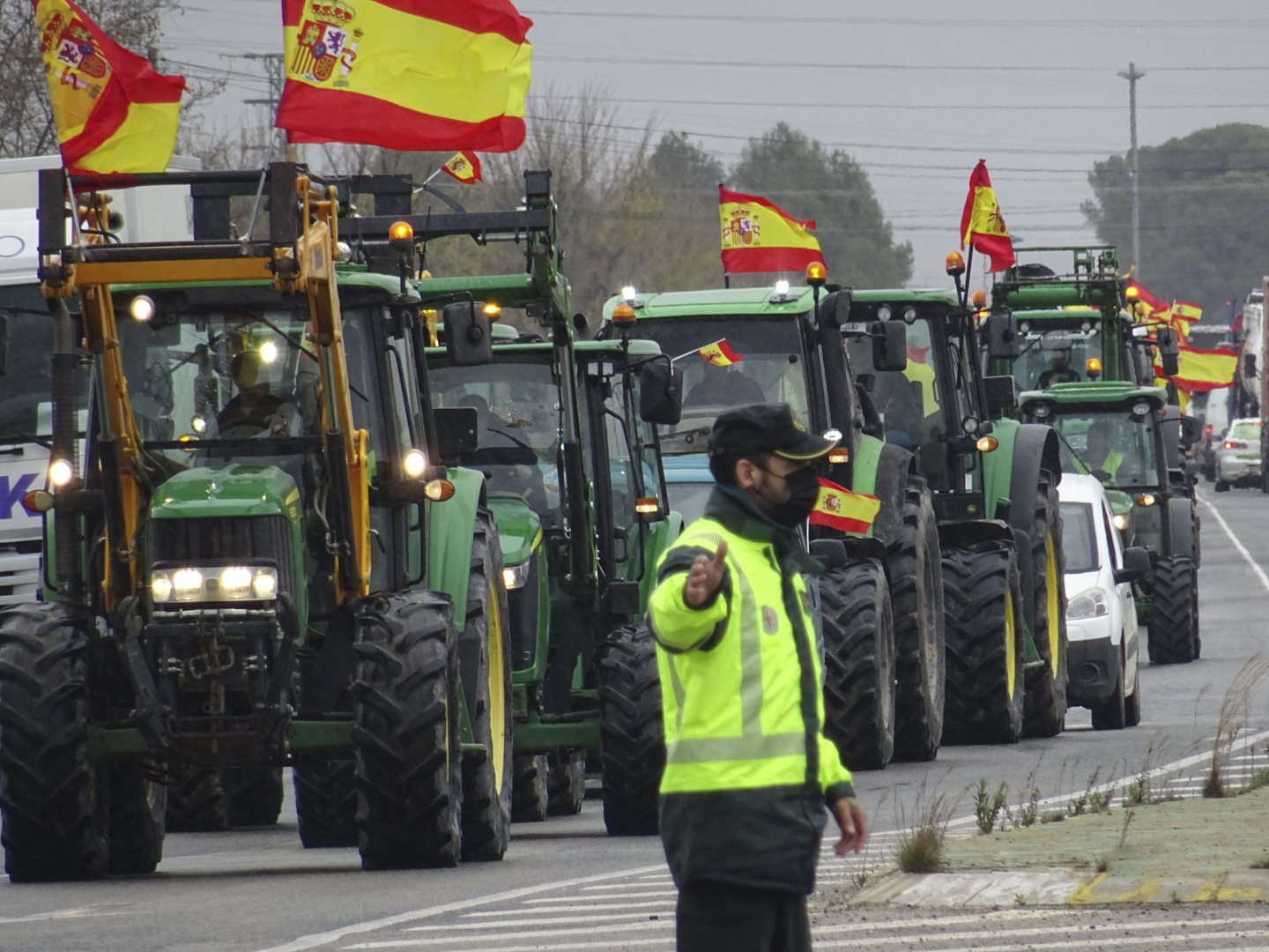 Las protestas del campo alemán se contagian en España con una tractorada contra Sánchez
