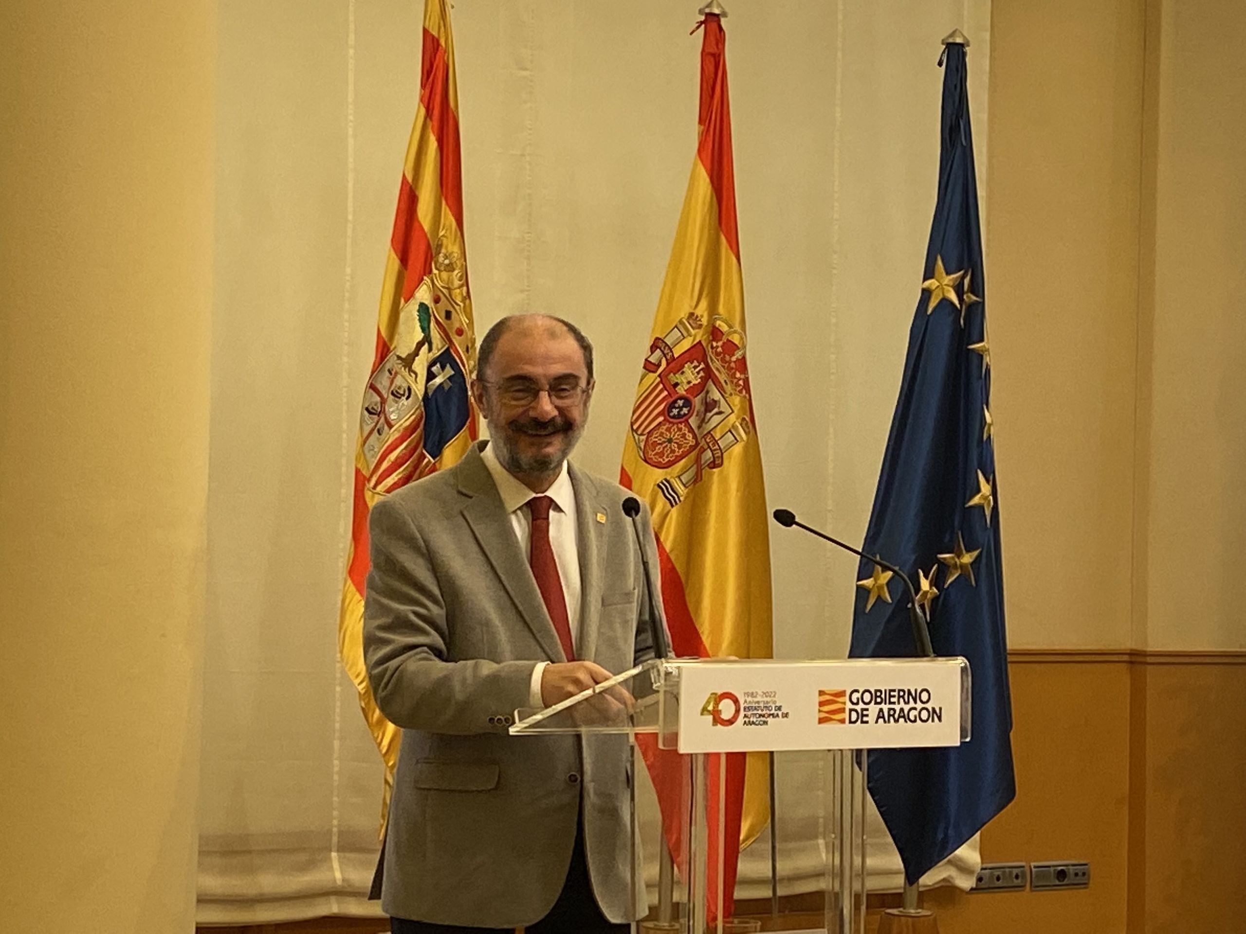 Lambán se niega a aceptar que Cataluña ningunee a Aragón en los Juegos de Invierno 2030
