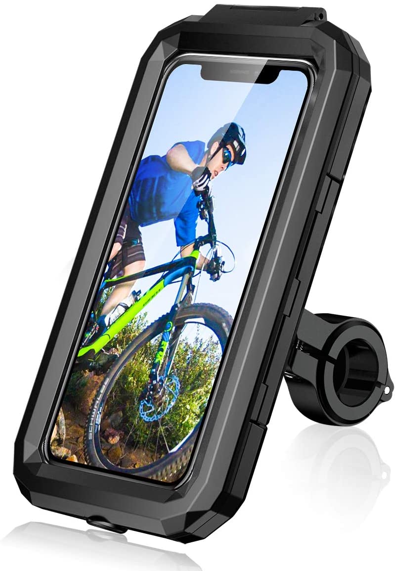 Soporte Holder Bolso Porta Celular Moto o Bici para espejo Scooter  Soporte  para teléfono móvil, Soporte para teléfono, Telefono movil