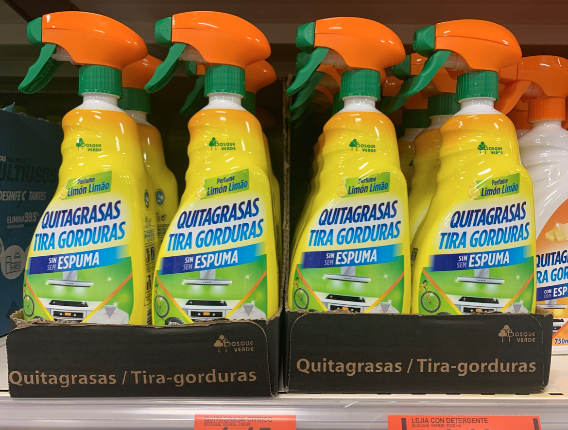 Limpiagafas Spray con gamuza Bosque Verde - Spray 15 ml (Mercadona