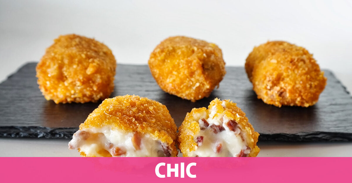 Receta croquetas de jamón al horno
