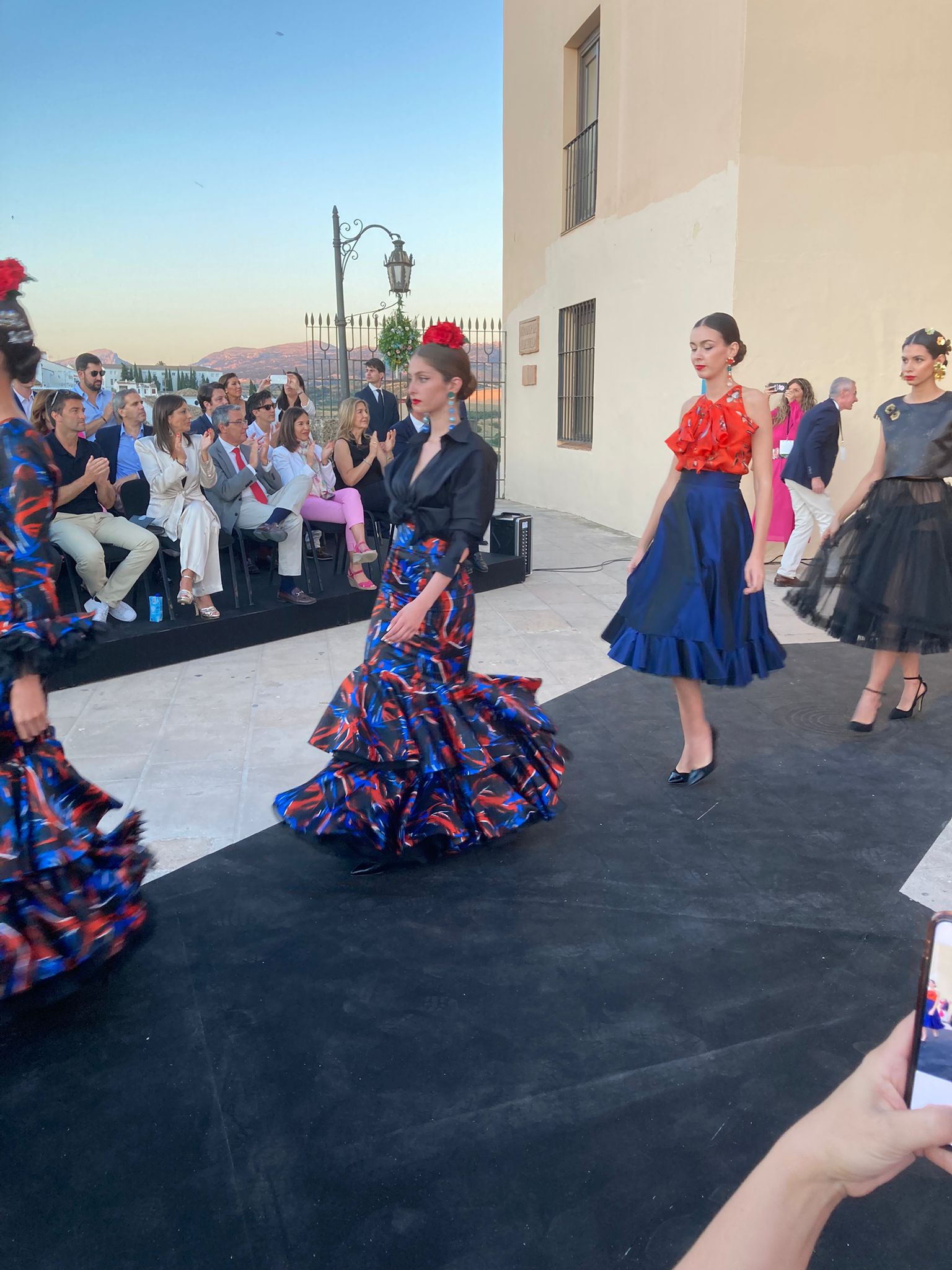 Rondeña -Viscosa Faldas flamencas de MUJER