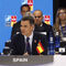 El presidente del Gobierno, Pedro Sánchez, durante su intervención en la primera jornada de la cumbre de la OTAN que se celebra en el recinto de Ifema, en Madrid.