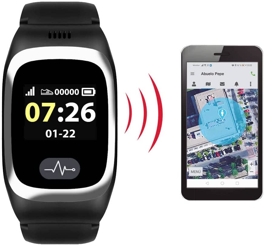 Smartwatch DAM GPS especial para niños cámara función de rastreo llamadas  SOS Azul - Smartwatch - Los mejores precios