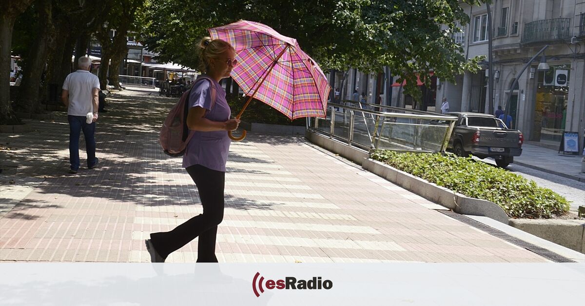 The heat retains the alert in Ourense and Pontevedra