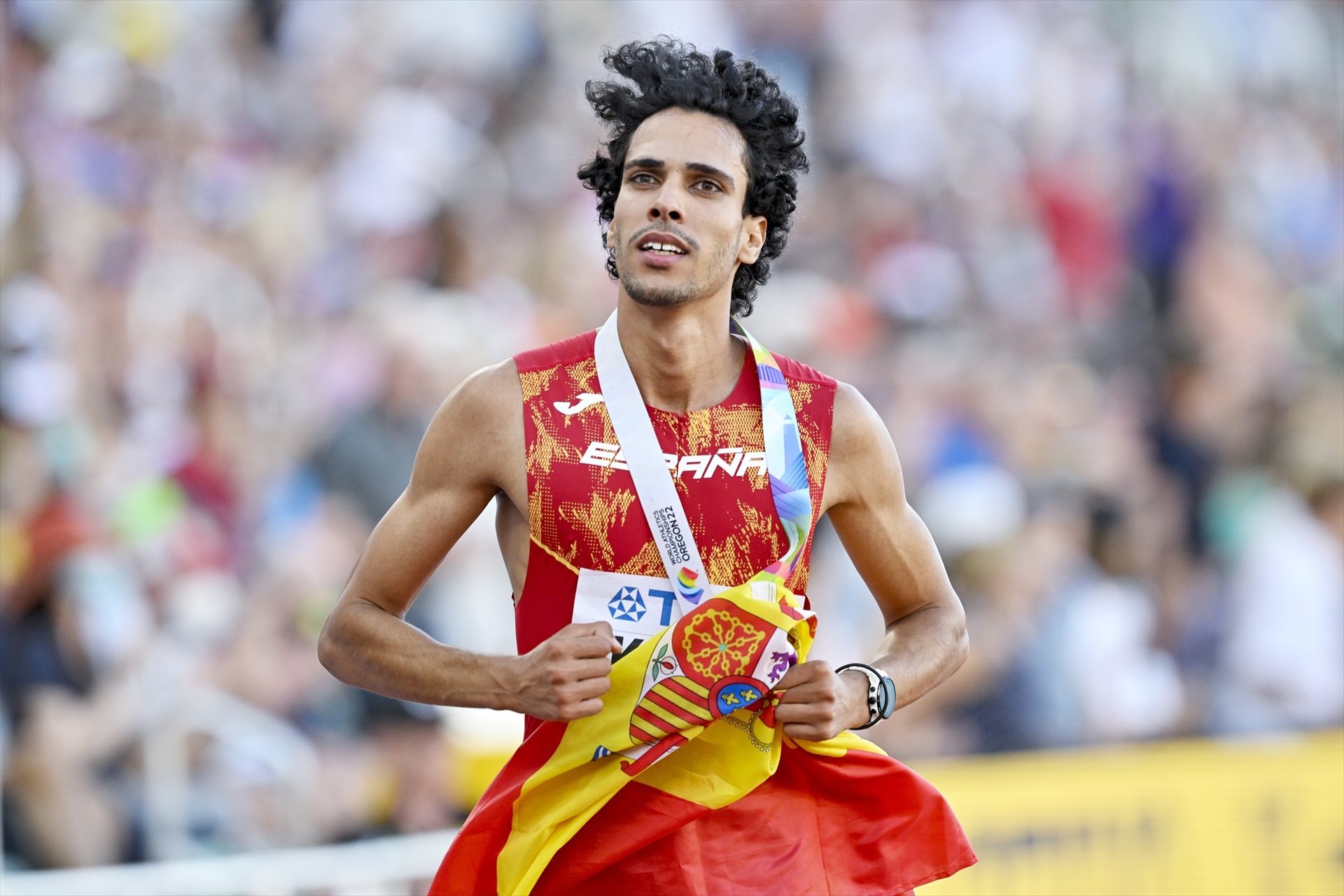 Mohamed Katir, subcampeón de Europa en 5.000 metros