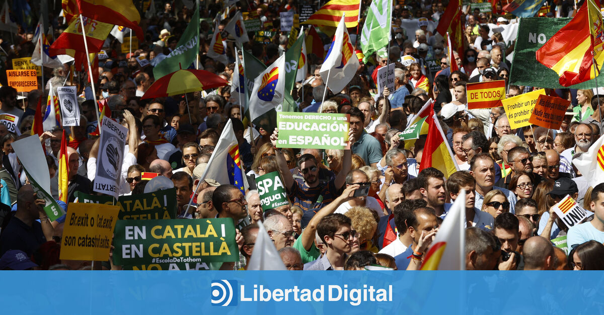 La Generalidad catalana redobla sus esfuerzos para eliminar el español y  acabar con el bilingüismo - Libertad Digital