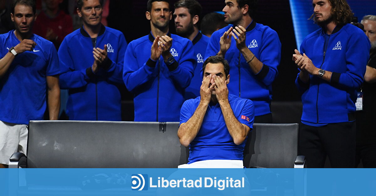El adiós de Federer al tenis: Rafa y Roger lloraron juntos - Libertad ...