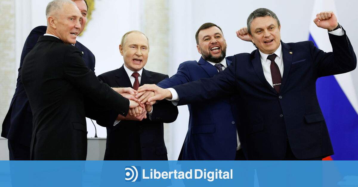 Vladimir Putin Proclama La Anexión Ilegal De Cuatro Regiones Ocupadas En Ucrania Serán