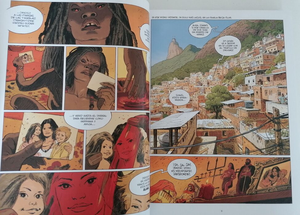 Comic Studio Rio Río, un cómic monumental sobre violencia y favelas