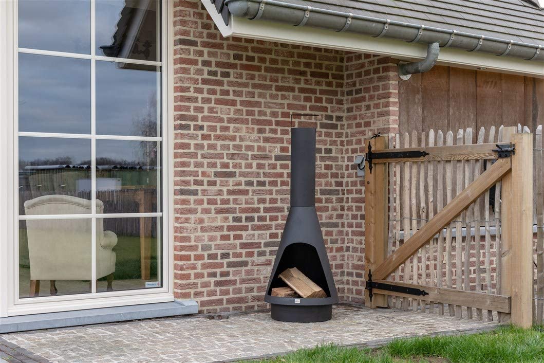 Chimenea exterior de veranda