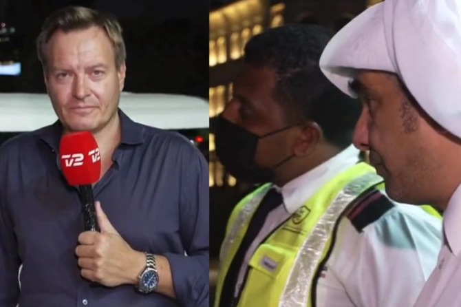 Escándalo en Qatar: un agente amenaza con romperle la cámara a un periodista por grabar
