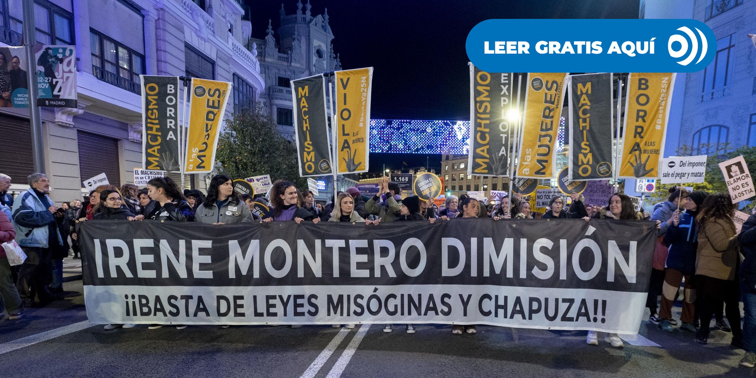 Feministas reprochan a Montero que los fondos de violencia de género se  destinen a catas de chocolate y pintar bancos - Libertad Digital