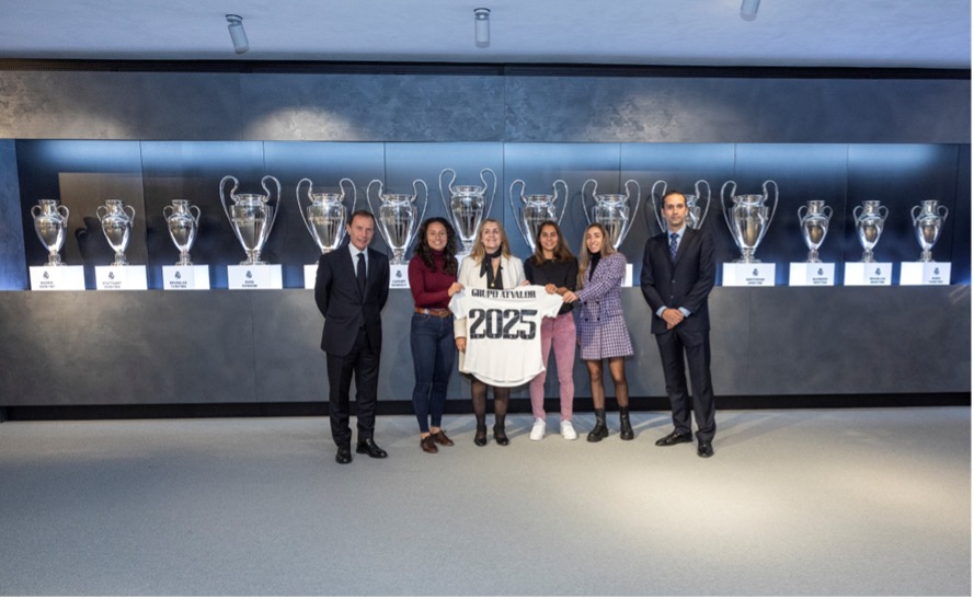 Grupo ATValor, nuevo patrocinador oficial del Real Madrid C.F. Femenino