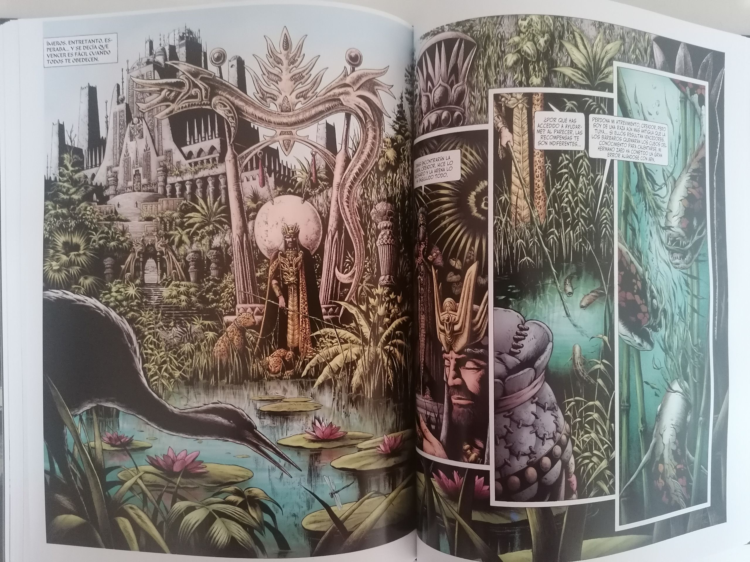 Los ejércitos del Conquistador, una joya visual de Cartem Cómics