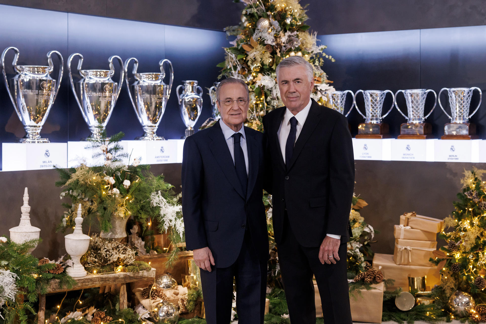 Así ha felicitado el Real Madrid la navidad: Florentino, Benzema, Llull...