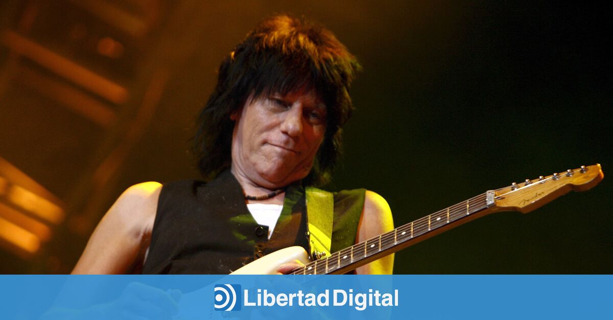 Muere El Legendario Guitarrista Británico Jeff Beck Libertad Digital