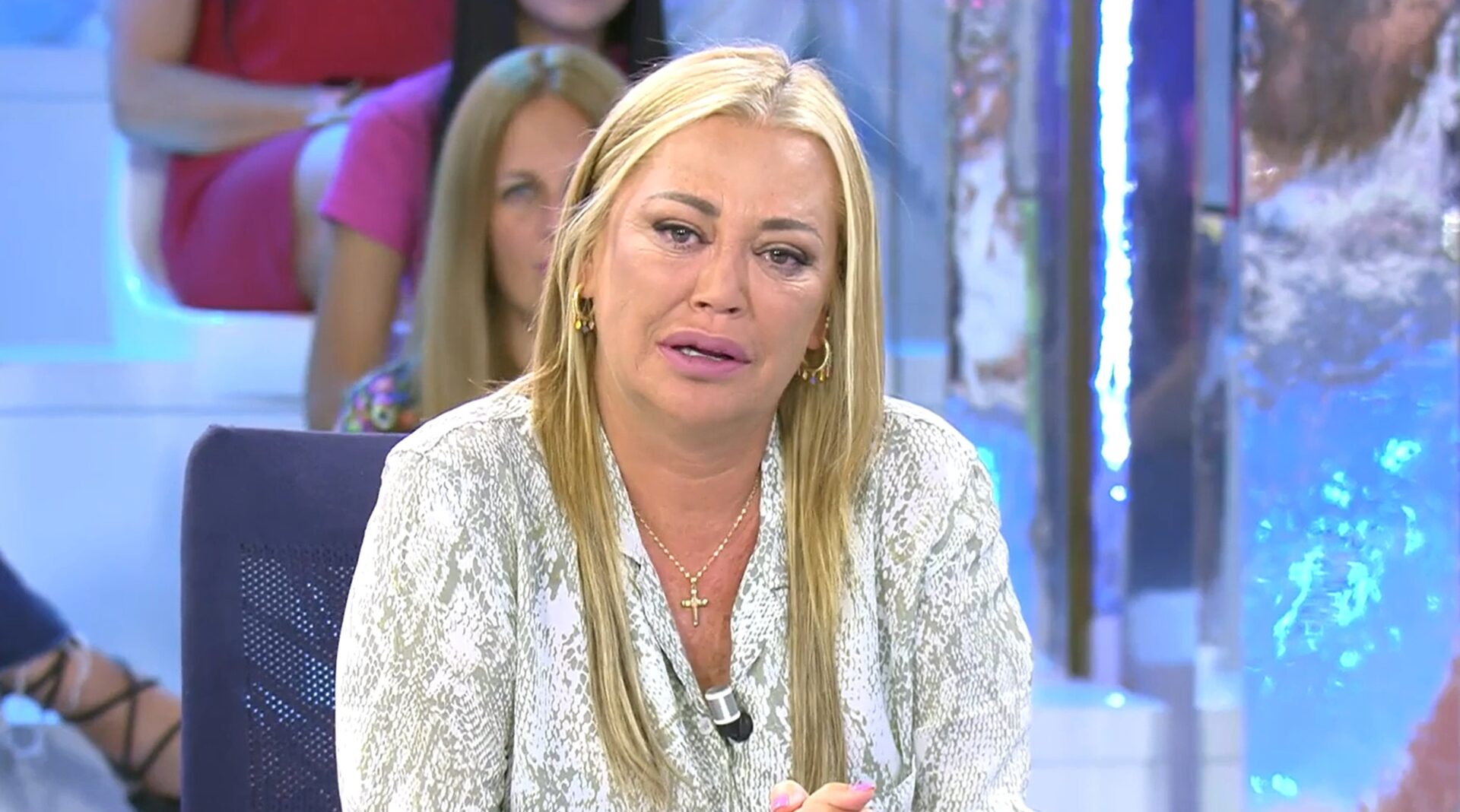 Belén Esteban llora ante el regreso de Jesulín a Telecinco: "El padre de mi  hija es Miguel" - Chic