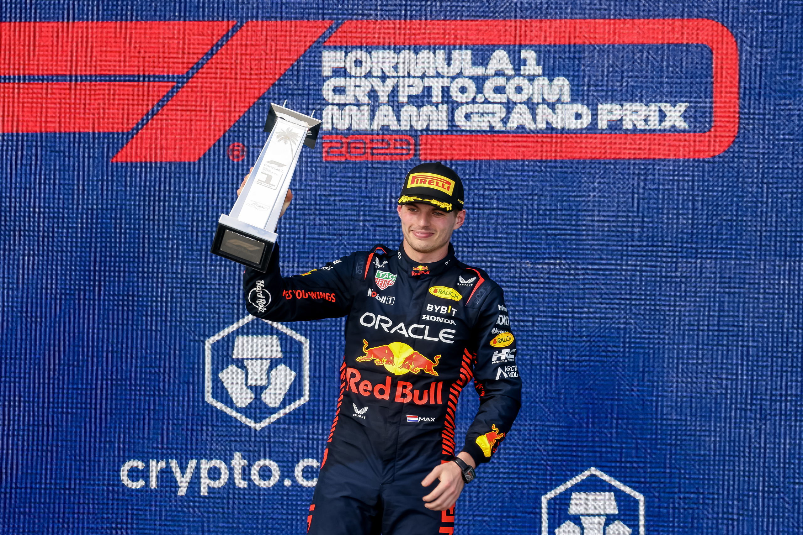 Verstappen lidera el doblete de Red Bull en Miami y Alonso sube al podio