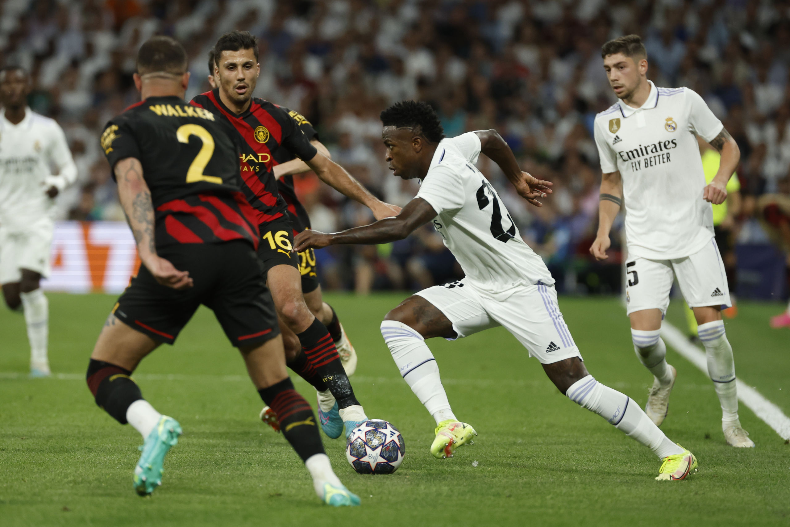Real Madrid y Manchester City empatan en el primer asalto en el Bernabéu (1-1)