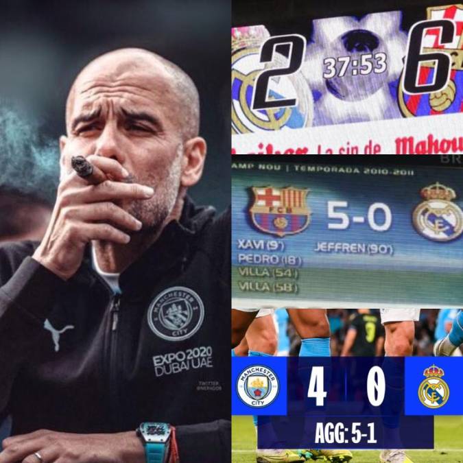 Los Mejores Memes De La Goleada Del Manchester City Al Real Madrid ...