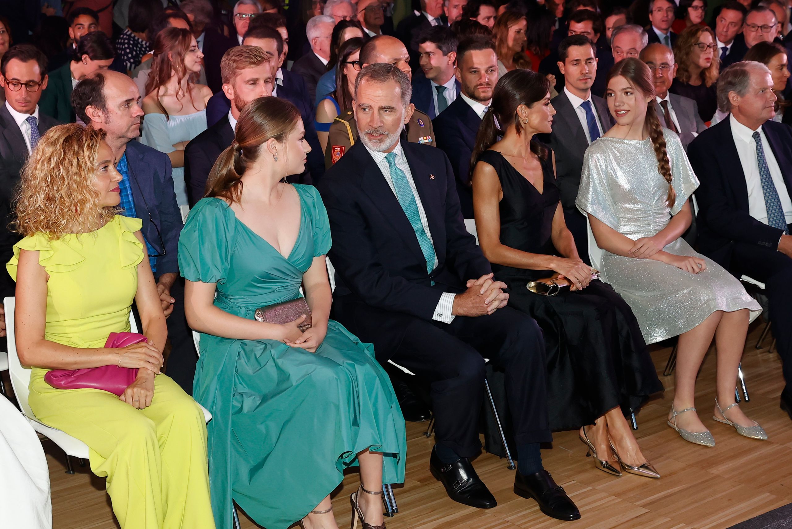 Leonor deslumbra con un dos piezas de estreno en los Princesa de Gerona