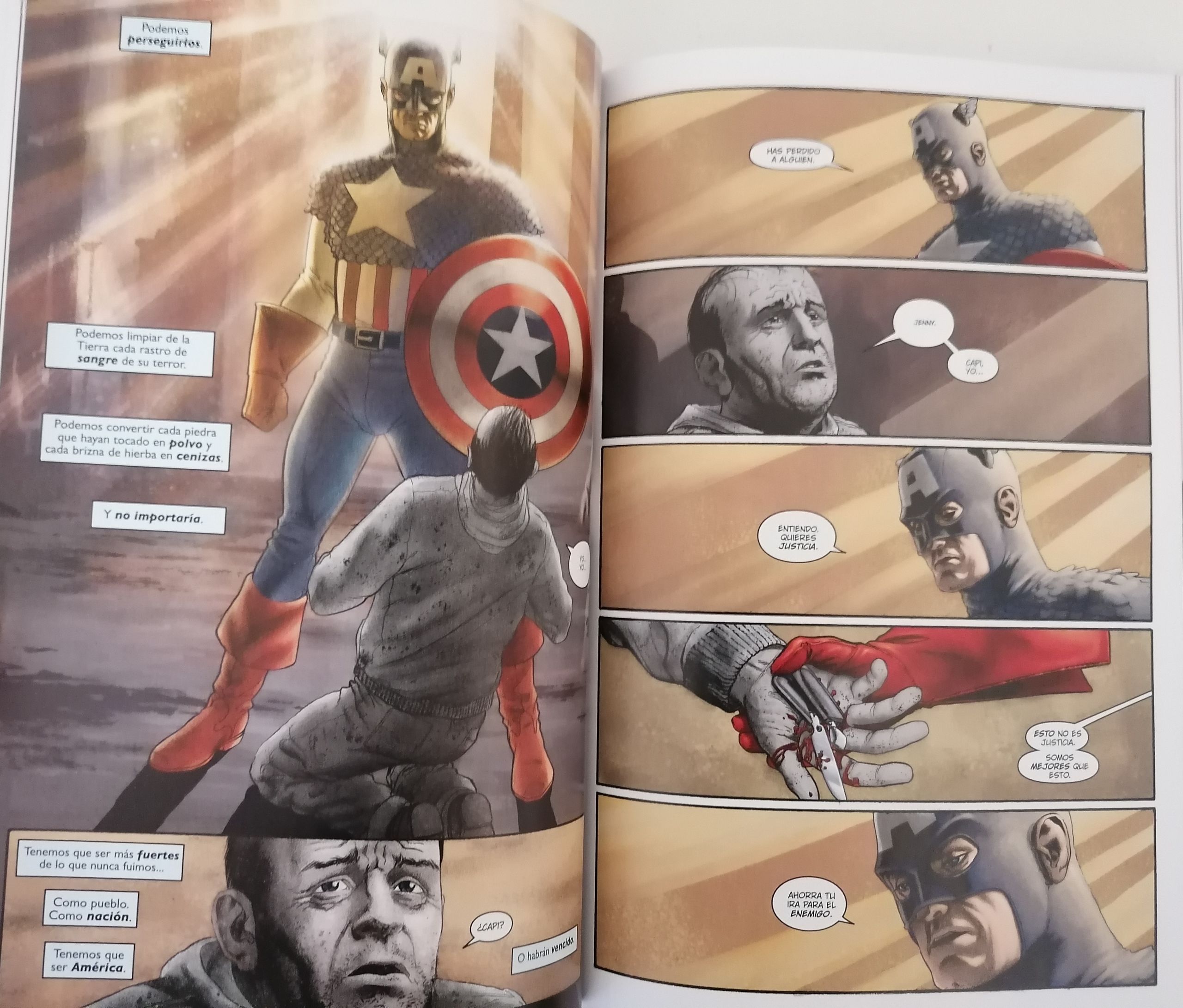 El cómic del Capitán América tras los atentados del 11S