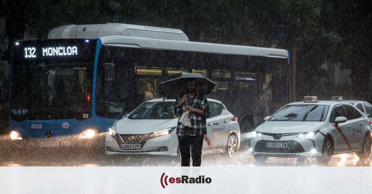 El Tiempo Una nueva DANA llega a España y nos dejará lluvias el fin de semana esRadio