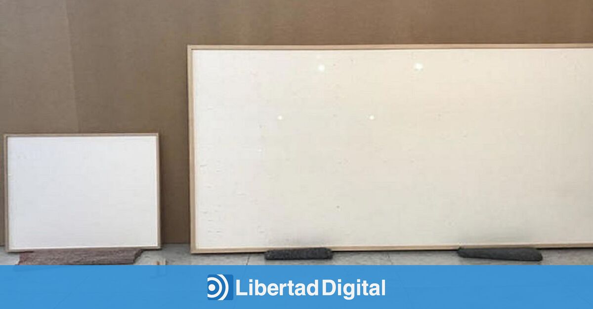 Un artista entregó dos lienzos en blanco a un museo a modo de obra. Ahora  tendrá que indemnizarle con 70.000 euros