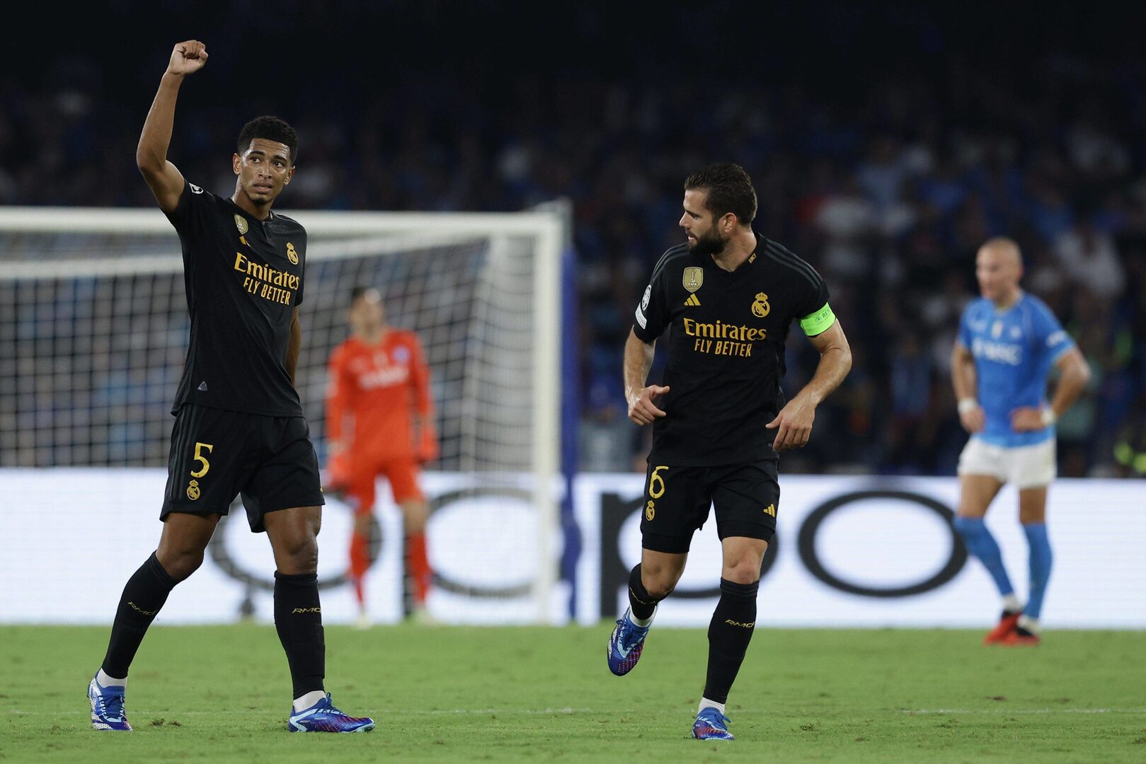 Bellingham guía al Real Madrid a un gran triunfo en Nápoles