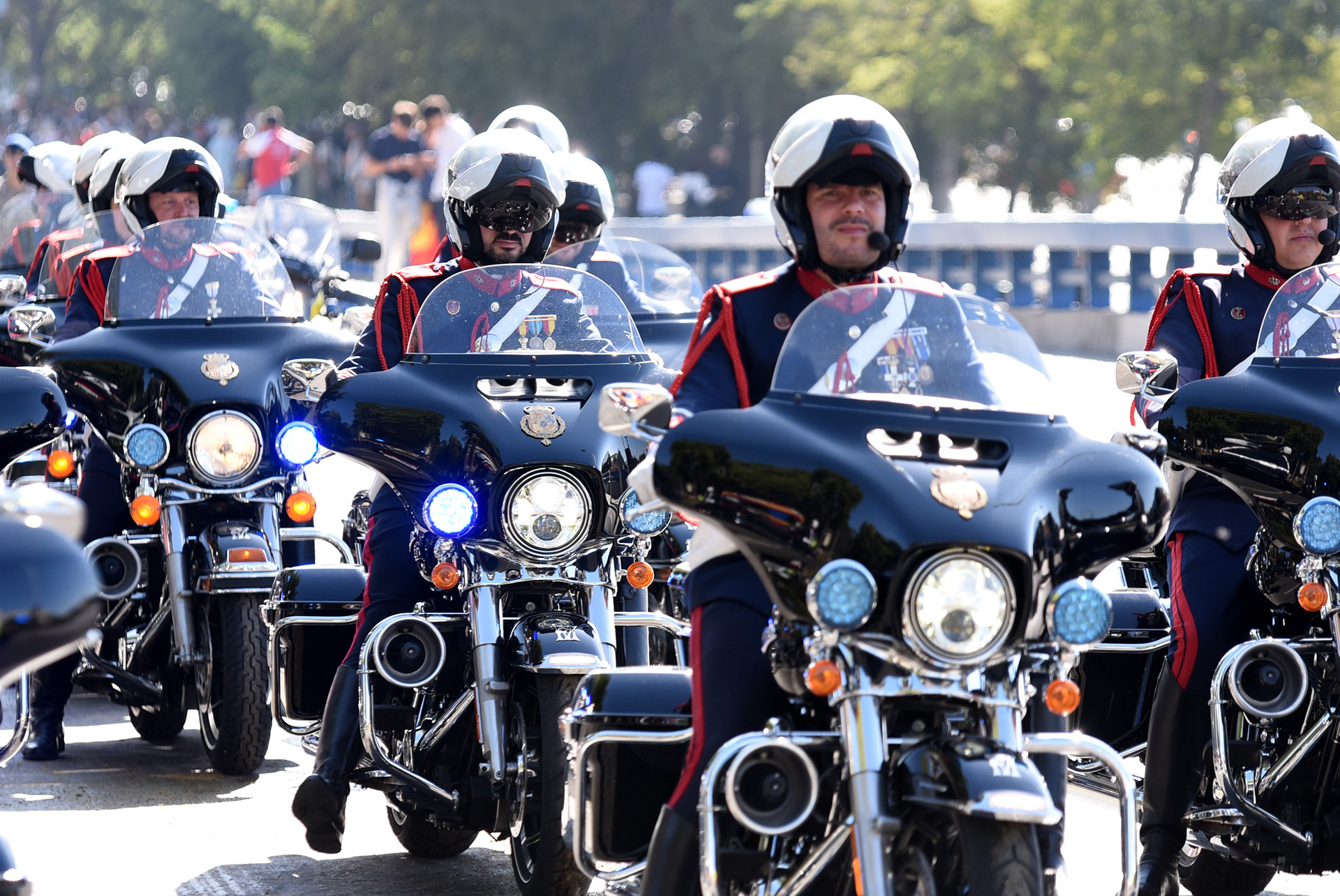 El desfile de las Fuerzas Armadas por el día de la Fiesta Nacional 2023