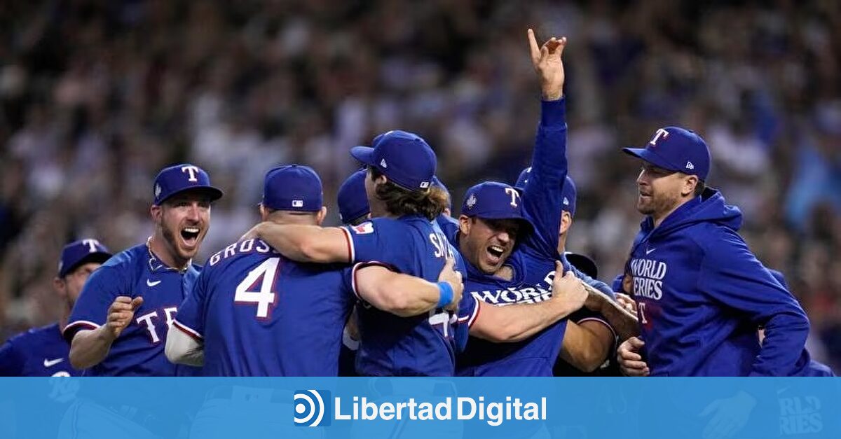 Los Texas Rangers hacen historia y ganan sus primeras Series Mundiales