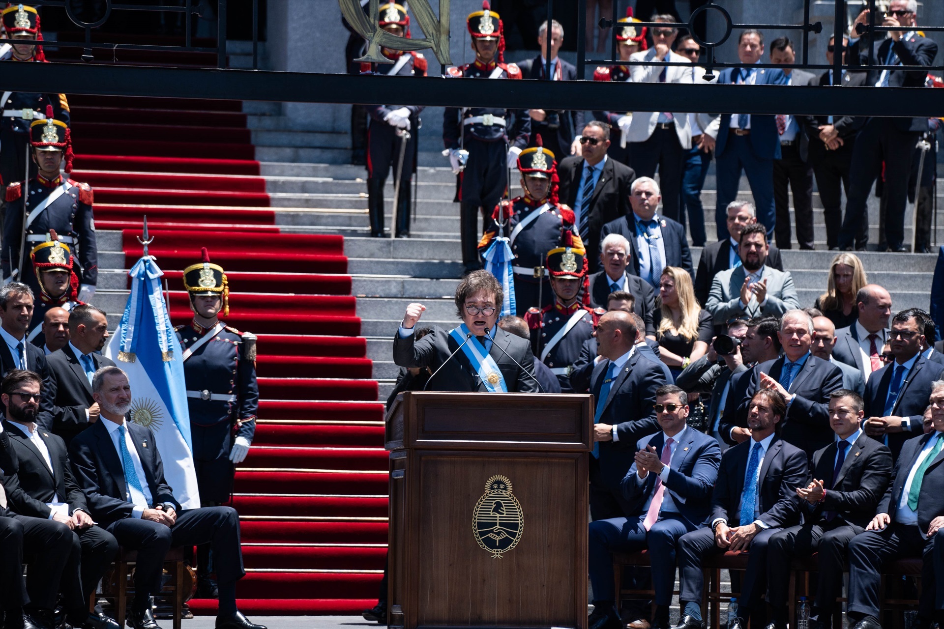 Discurso De Investidura De Milei: "Nos Han Arruinado La Vida. No Hay ...