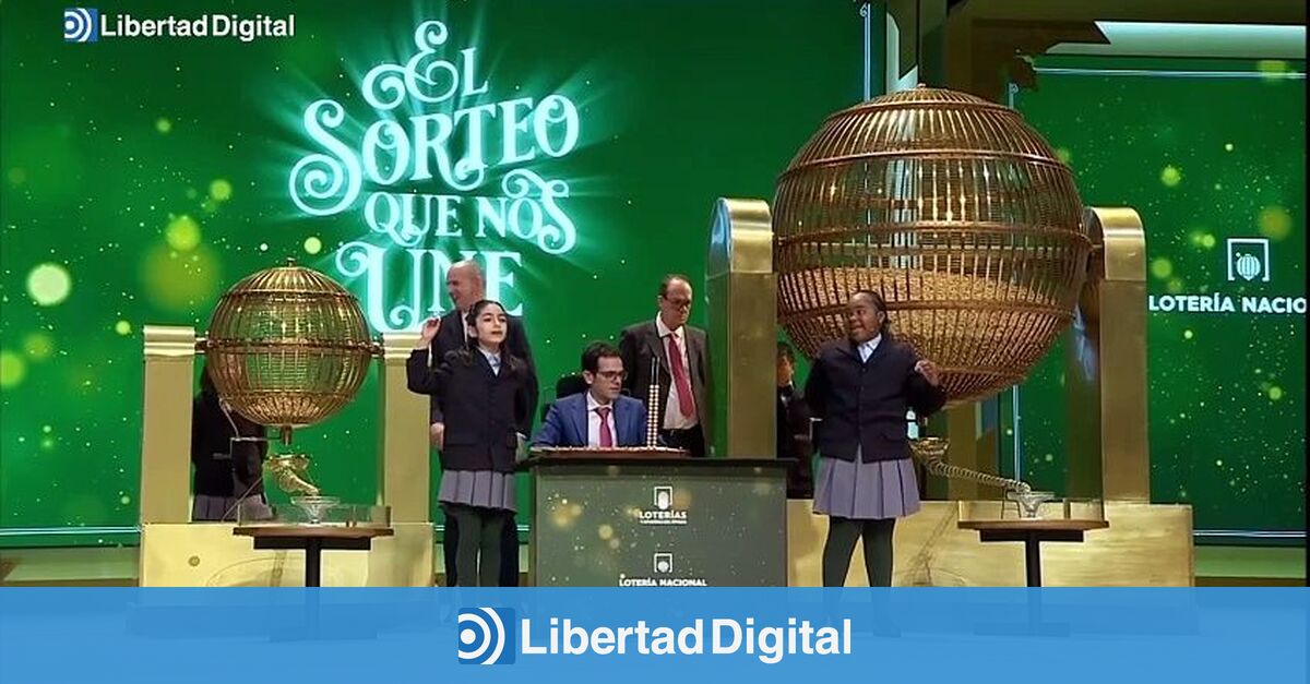 El 41 147 Segundo Cuarto Premio Del Sorteo De Navidad 2023 Libertad Digital