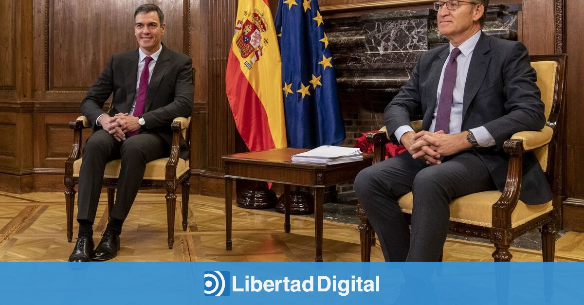 Sánchez diluye su primer contacto con Feijóo en quince meses reuniéndose con los grupos