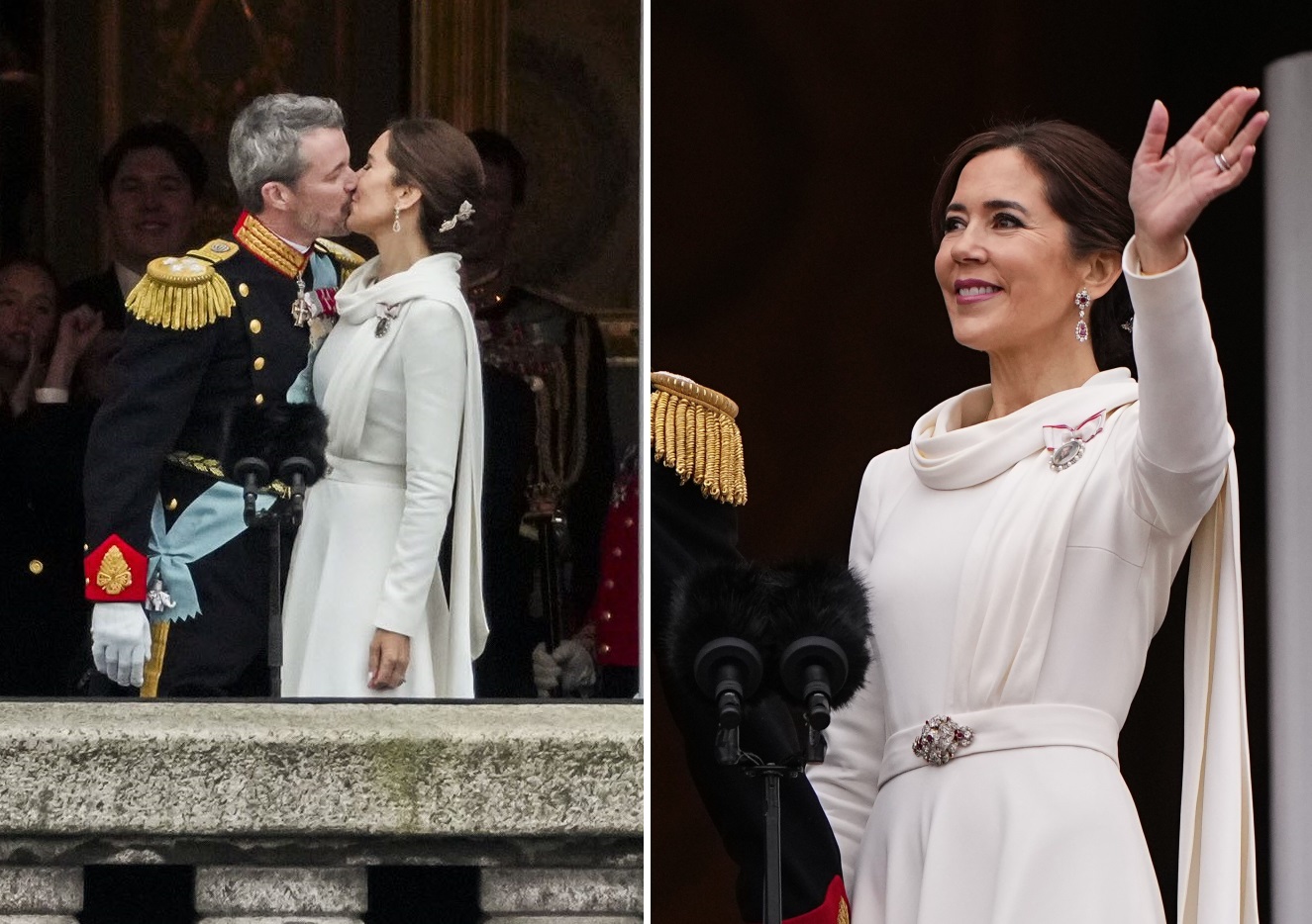 El sofisticado look de la reina Mary para la coronación: de blanco y con unas joyas muy especiales