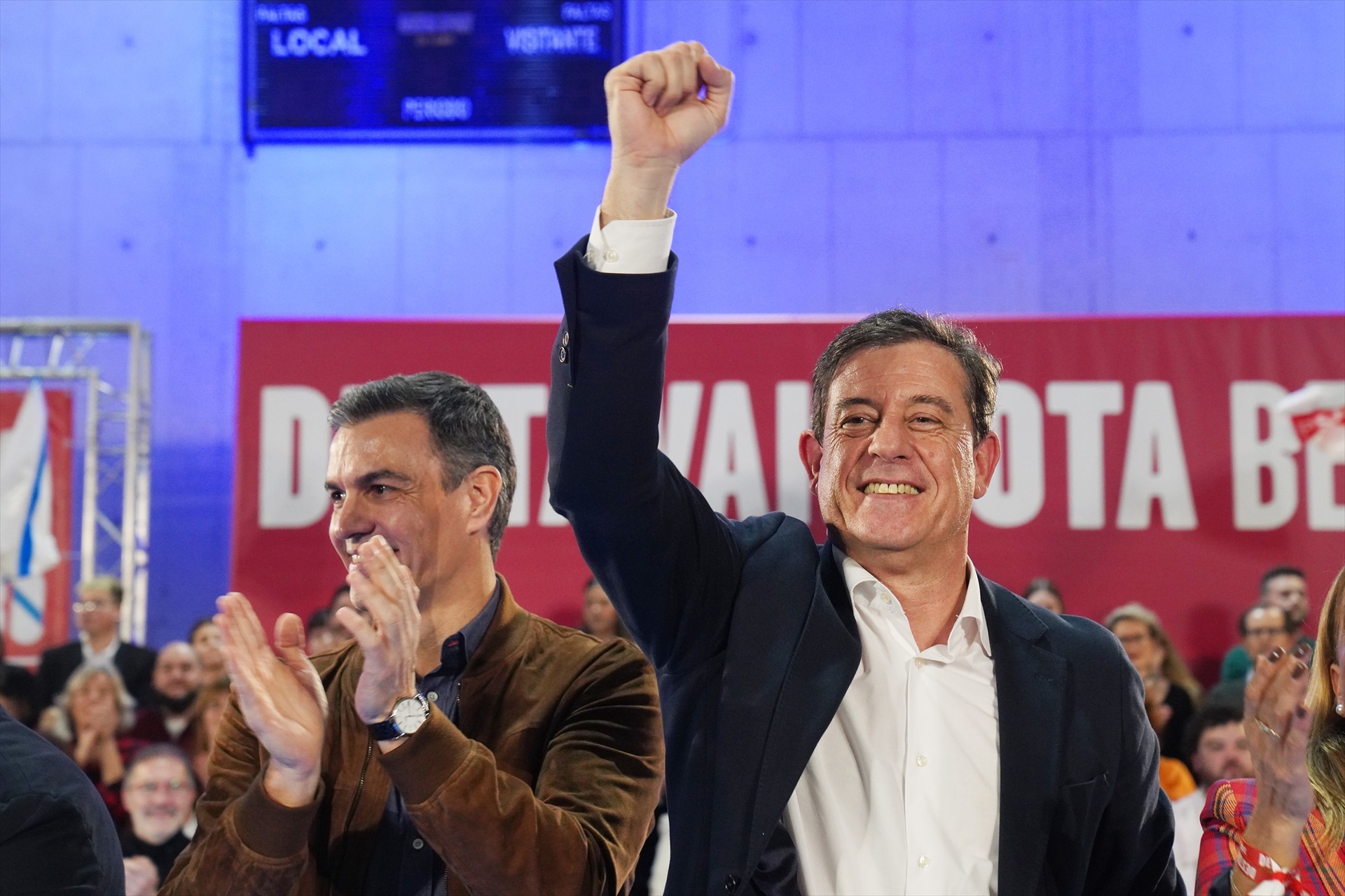Cierre de campaña de las elecciones gallegas 2024